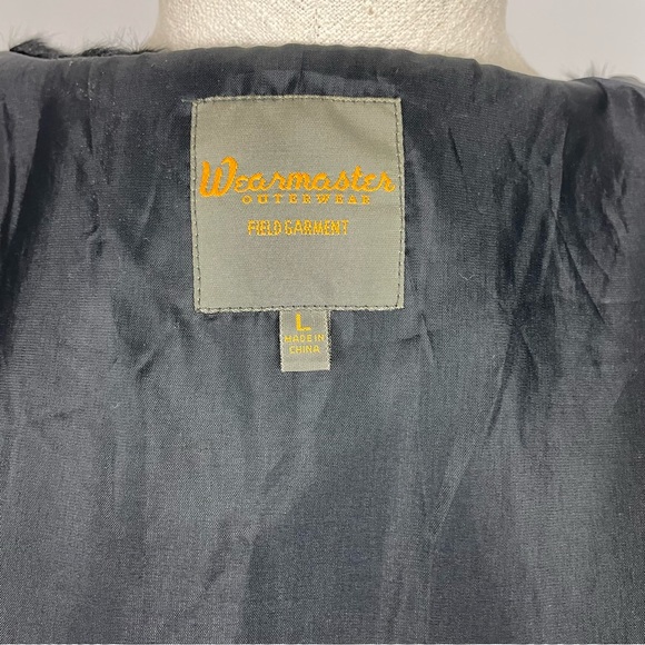 NWOT Madewell Wearmaster Black Faux Fur Vest - Picture 3 of 5